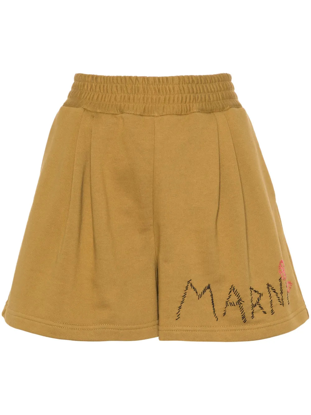 Logo-Embroidered Track Shorts
