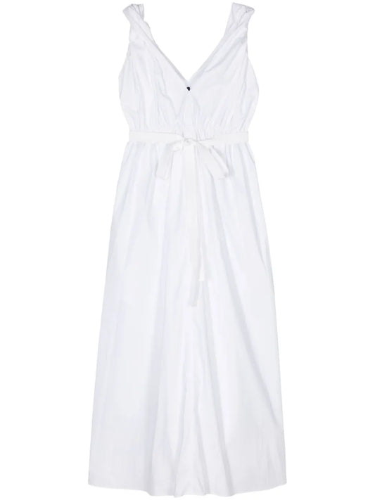 Diabolo Belted Maxi Dress