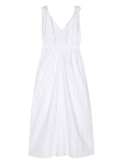 Diabolo Belted Maxi Dress