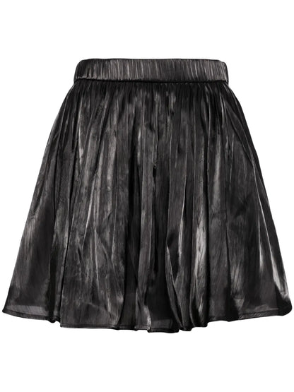 Flared Ruffled Skirt
