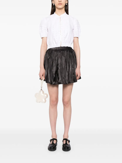 Flared Ruffled Skirt
