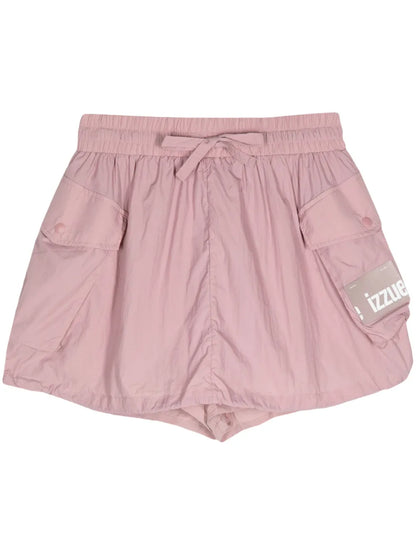 Drawstring Lightweight Mini Skort