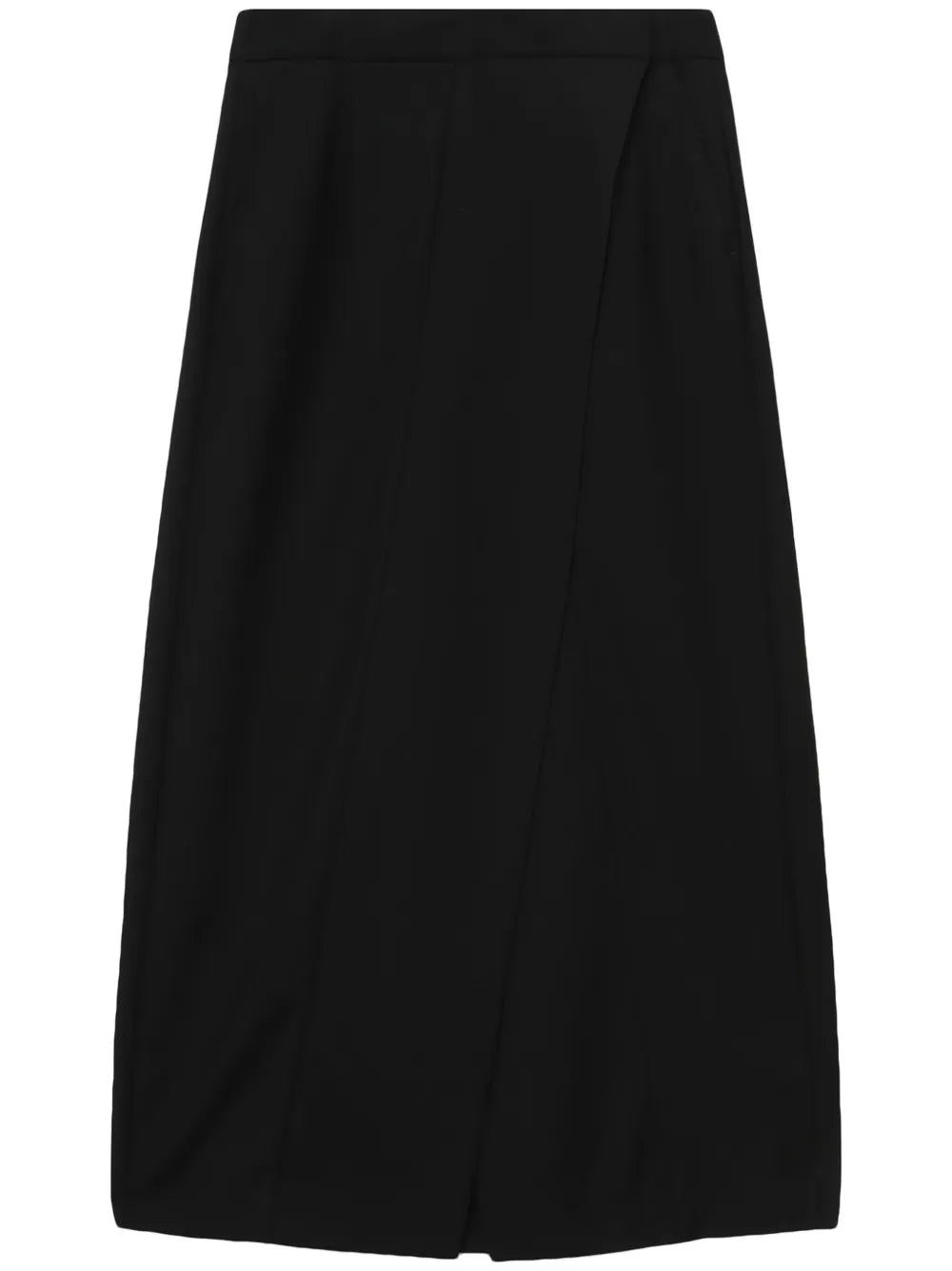 Wrap A-Line Maxi Skirt