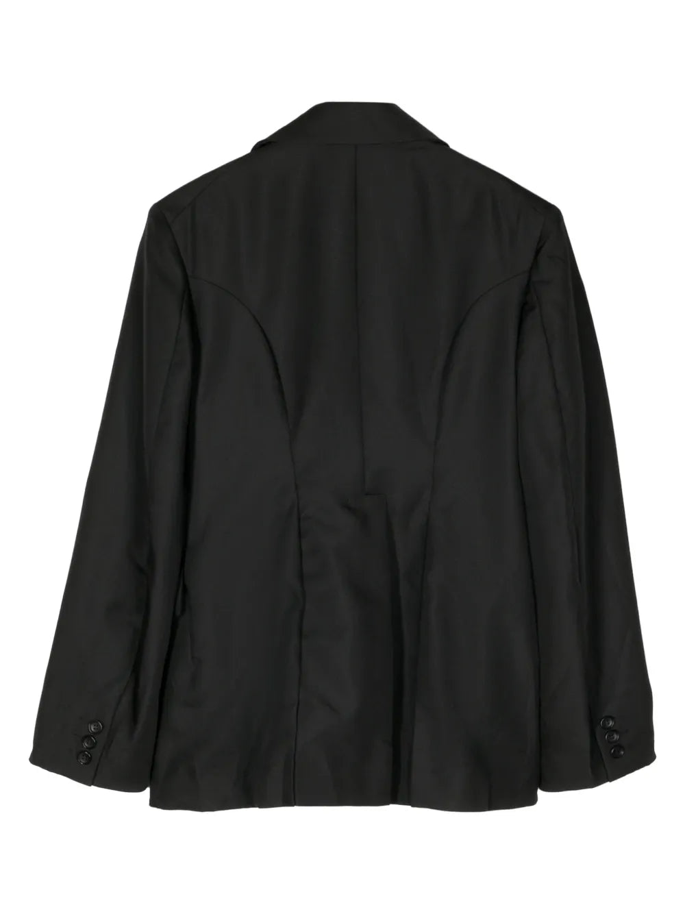 Fringed Single-Breasted Jacket