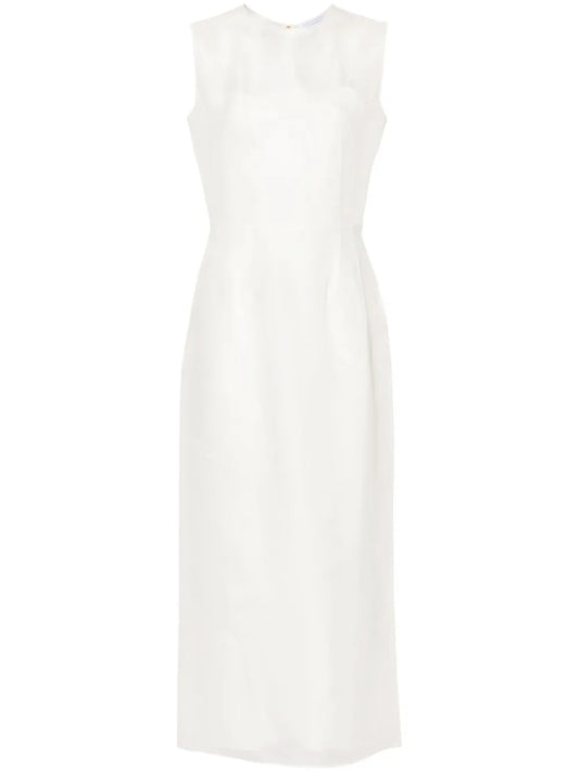 Maslow Organza Midi Dress