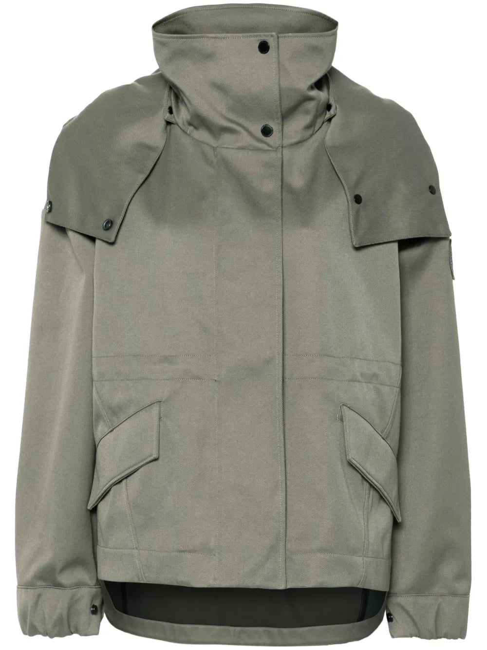 Olivine Logo-Appliqué Jacket