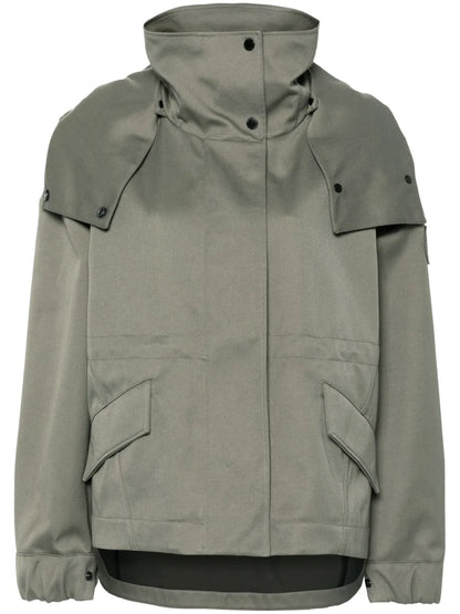 Olivine Logo-Appliqué Jacket