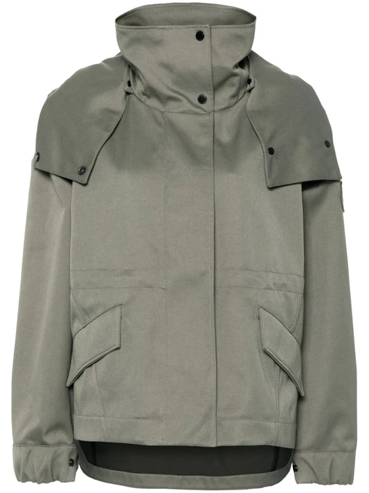 Olivine Logo-Appliqué Jacket