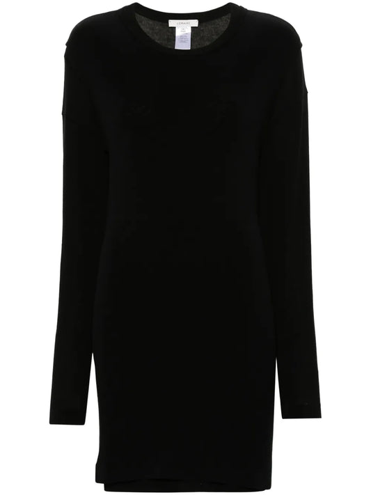 Layered Cotton Mini Dress