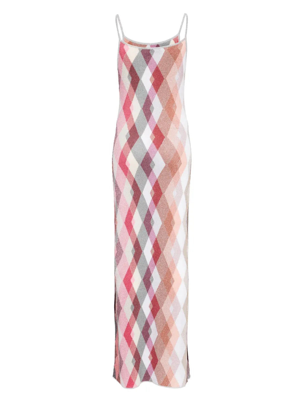Plaid Woven Maxi Dress