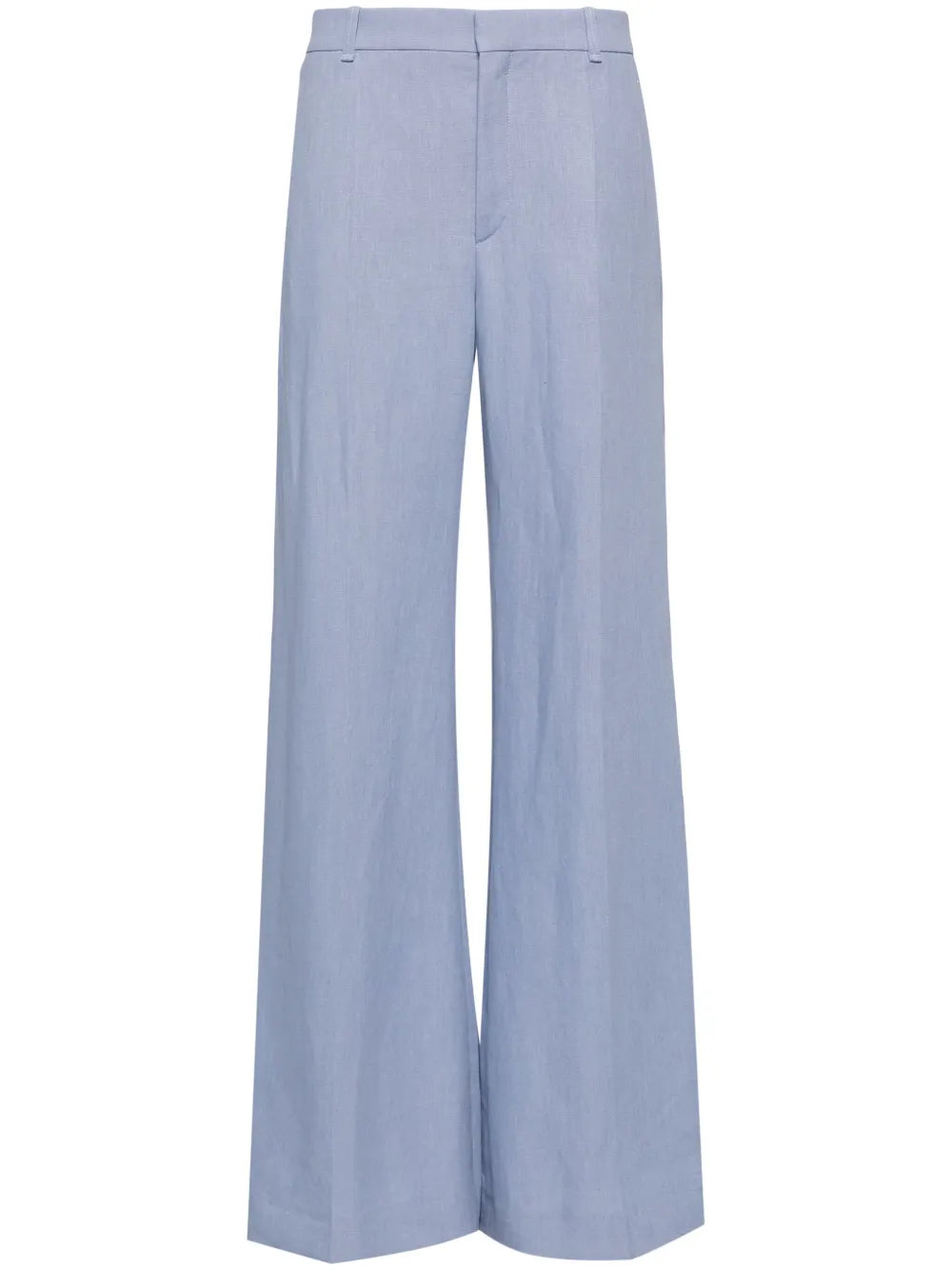 Low-Rise Flared Trousers