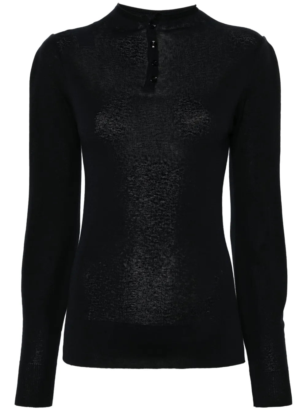 Mock-Neck Seamless Top