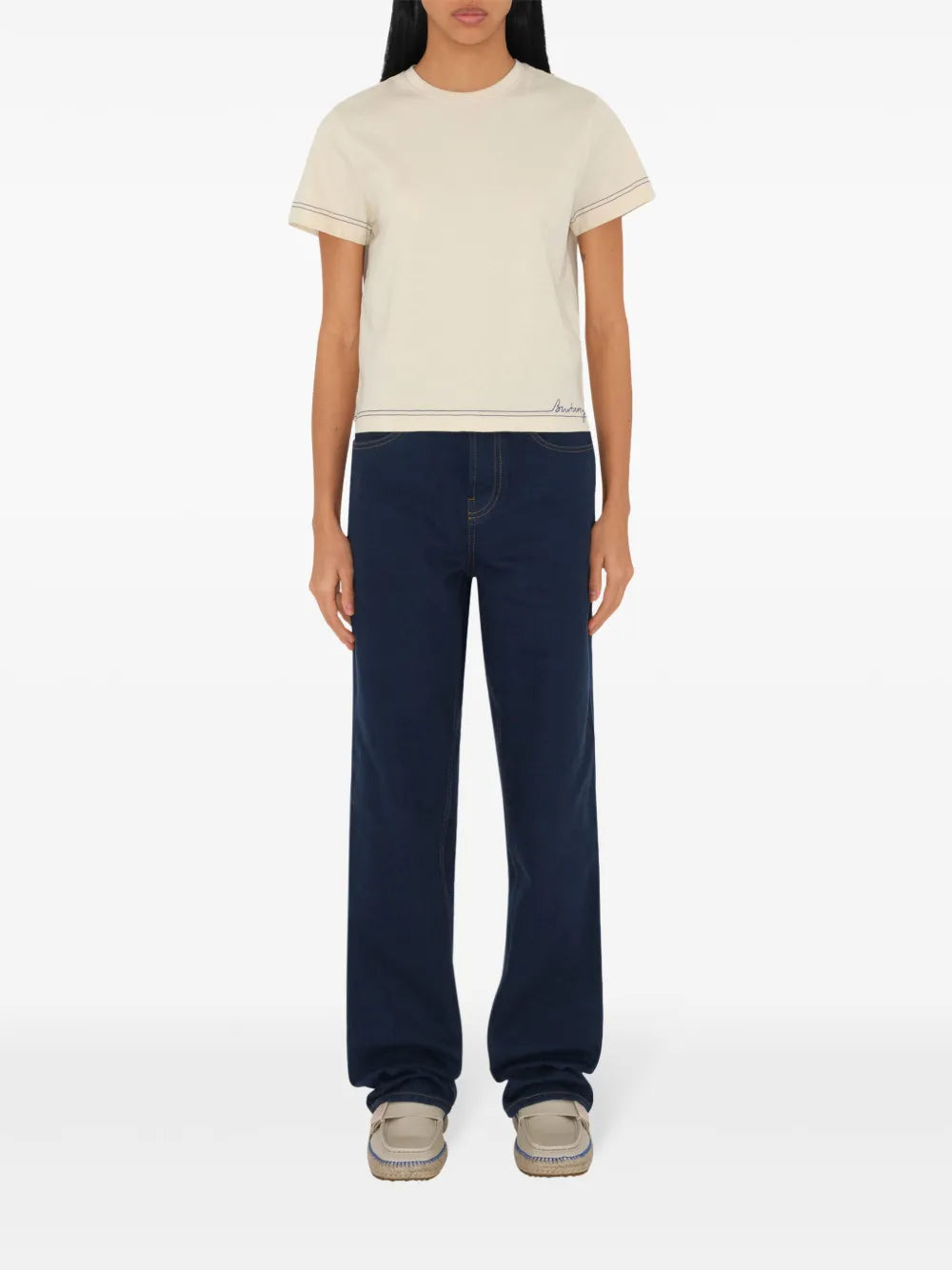 Logo-Embroidered Cotton T-Shirt
