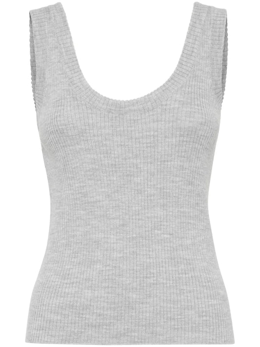 Ribbed-Knit Vest Top