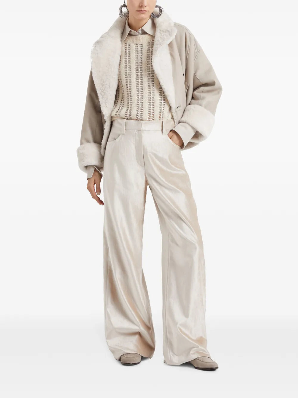 Open-Knit Jumper