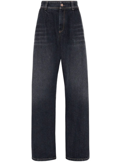High-Rise Wide-Leg Jeans