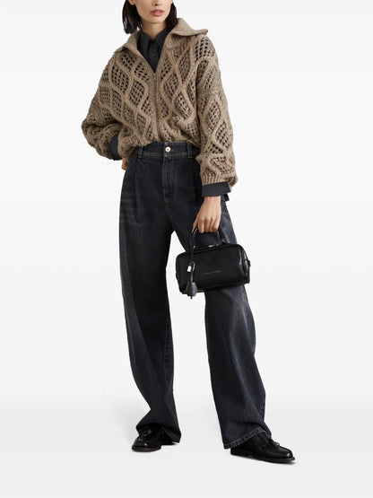 High-Rise Wide-Leg Jeans