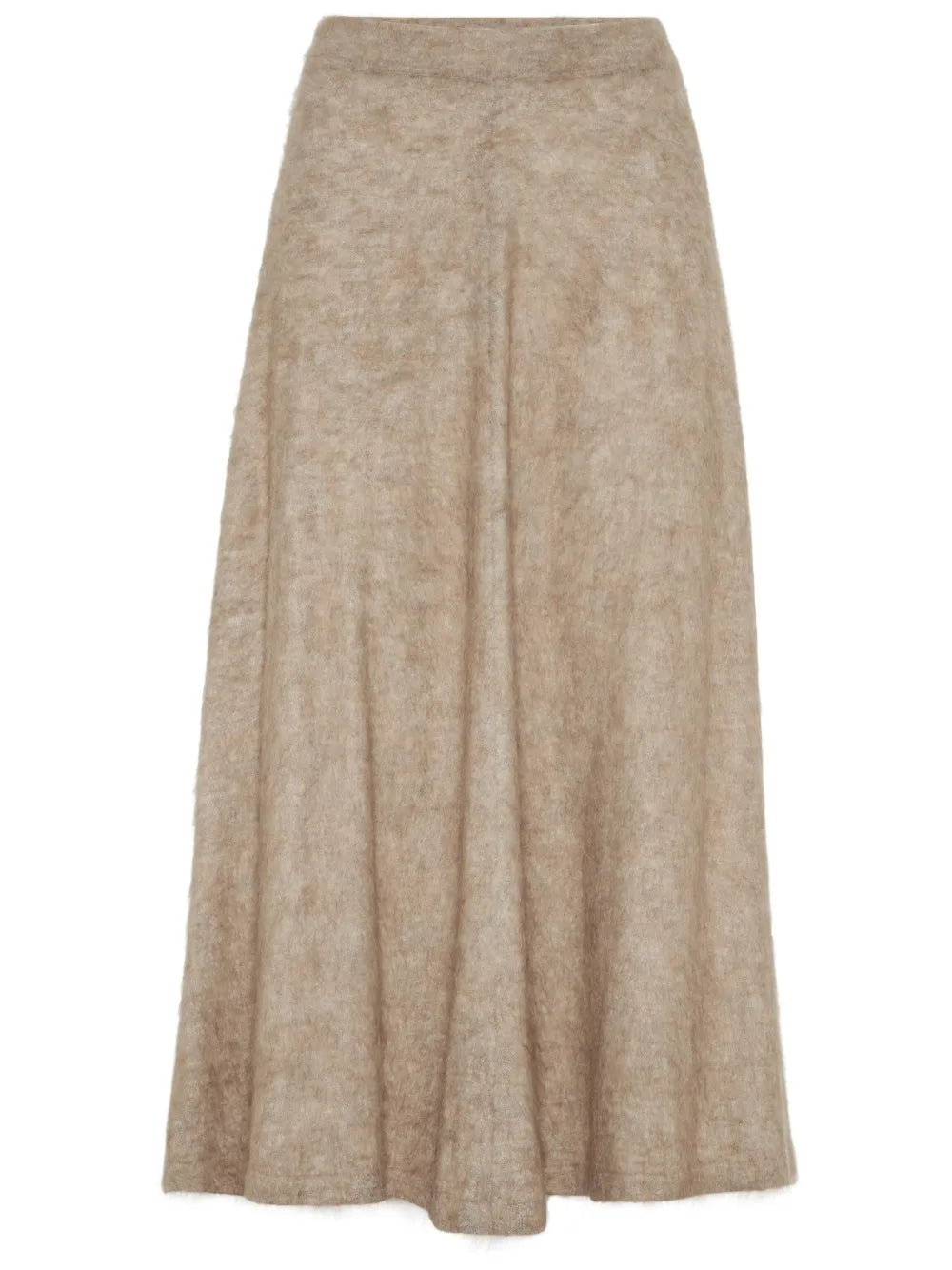 High-Waisted Midi Skirt