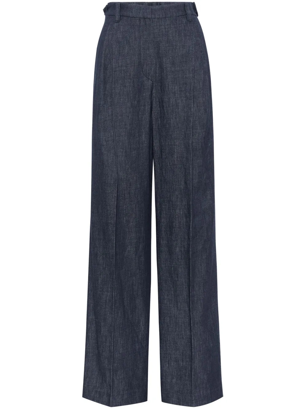 Straight-Leg Denim Trousers