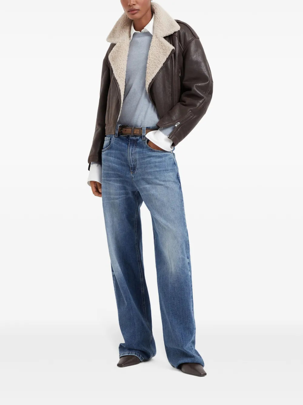 Crew-Neck Cashmere Jumper