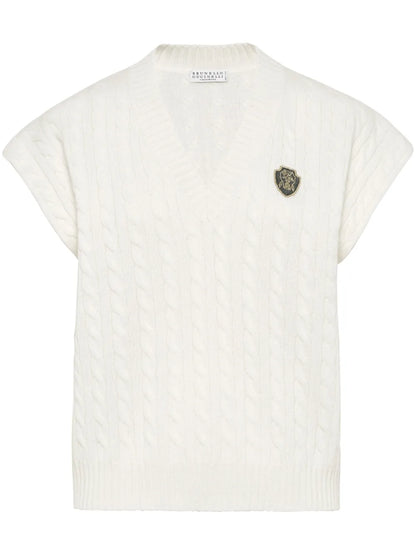 Logo-Patch Vest