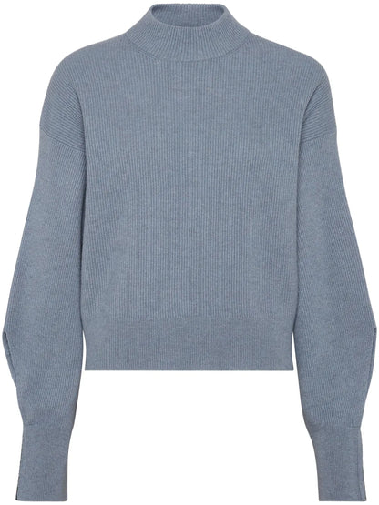 Mock-Neck Cashmere Jumper