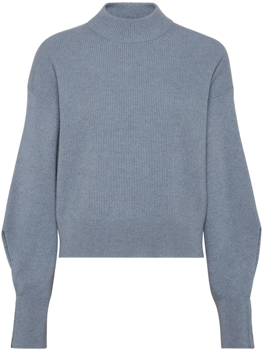 Mock-Neck Cashmere Jumper
