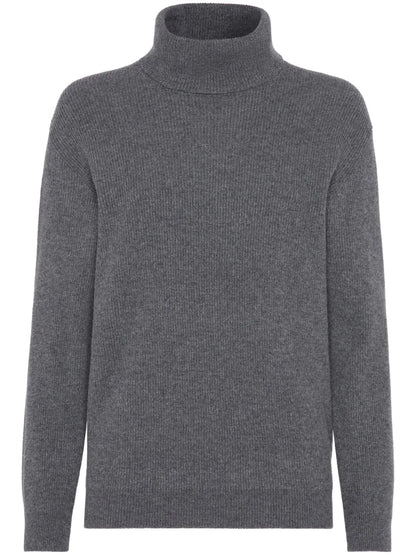 Roll-Neck Cashmere Jumper