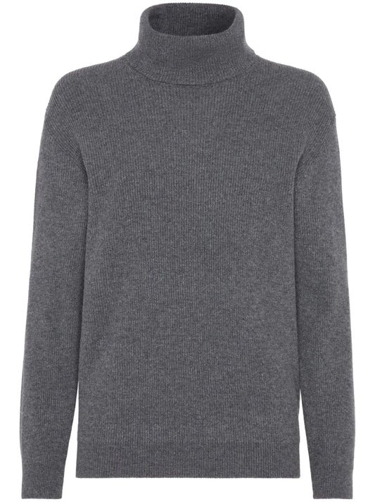 Roll-Neck Cashmere Jumper