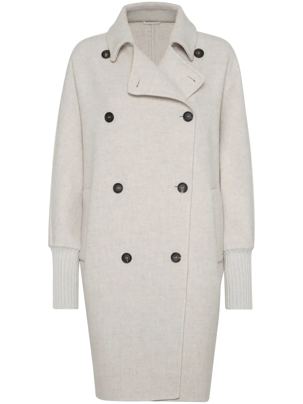 Double-Breasted Cashmere Coat