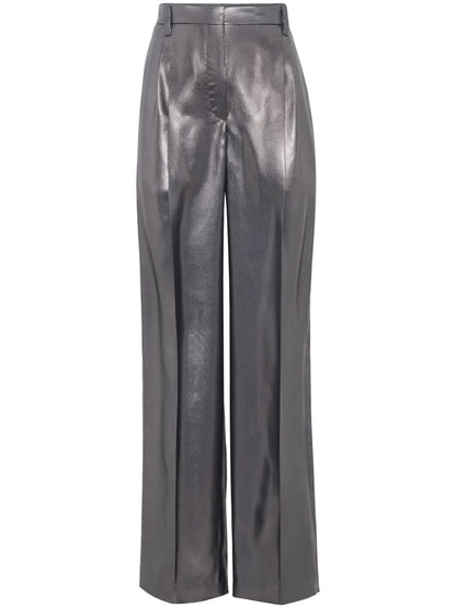 Tailored Silk Trousers