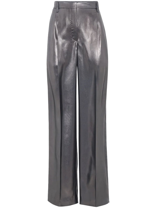 Tailored Silk Trousers