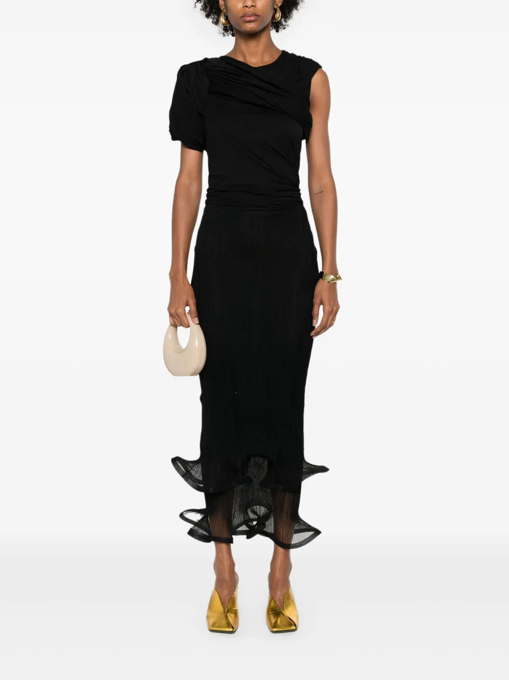 Kelso Ruffle-Detail Skirt