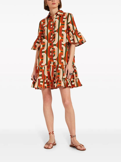 Choux Cotton Mini Dress