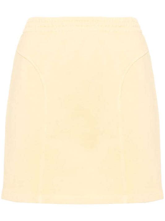 Logo-Embroidered Mini Skirt