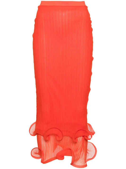 Kelso Ruffle-Detail Skirt