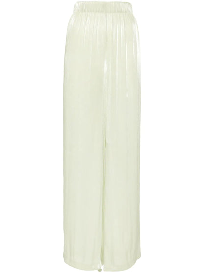 Georgette Straight-Leg Trousers