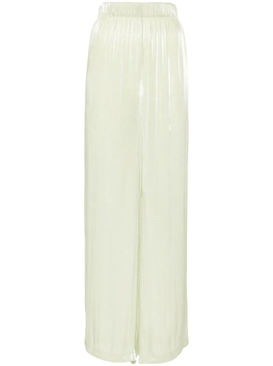 Georgette Straight-Leg Trousers
