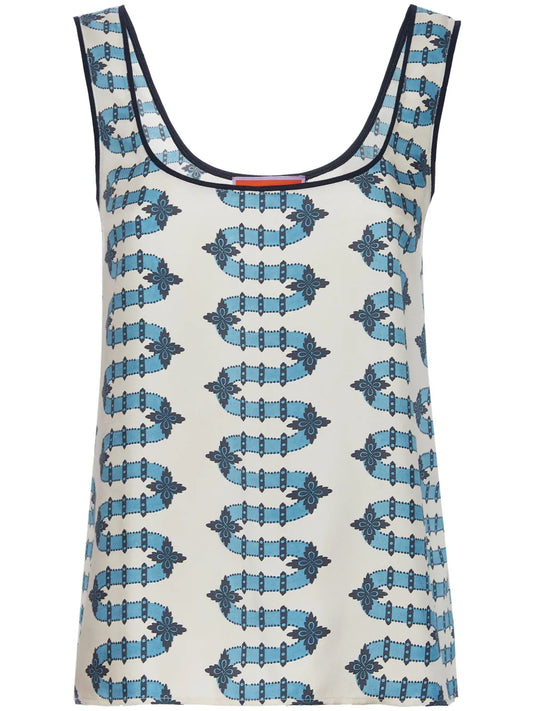 Twirl Silk Top