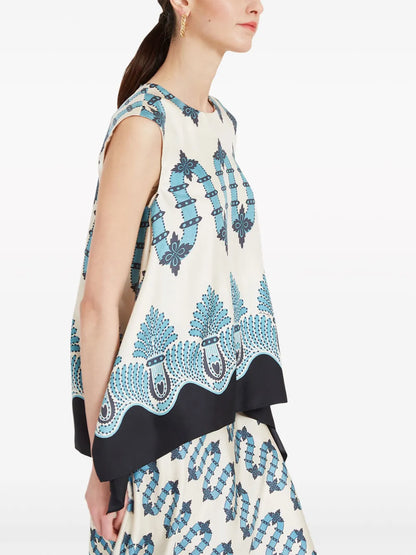 San Carlo Silk Top