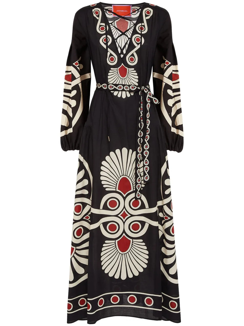 Viviana Geometric-Print Dress