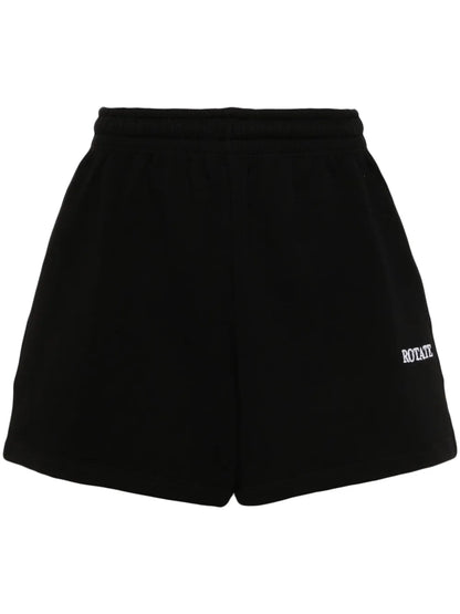 Logo-Embroidered Track Shorts