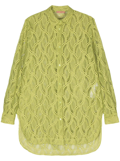 Corded-Lace Shirt