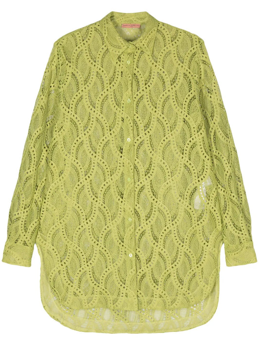 Corded-Lace Shirt