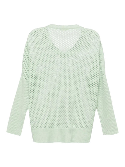 Locri Open-Knit Jumper