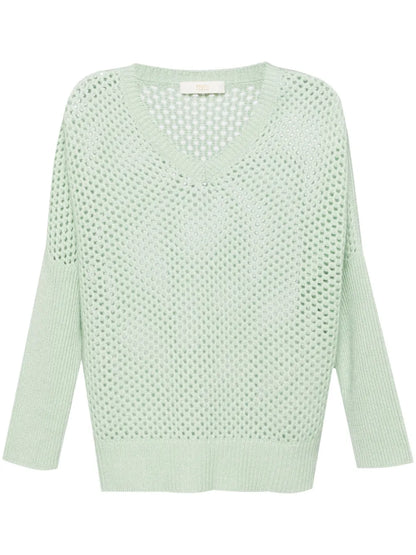 Locri Open-Knit Jumper
