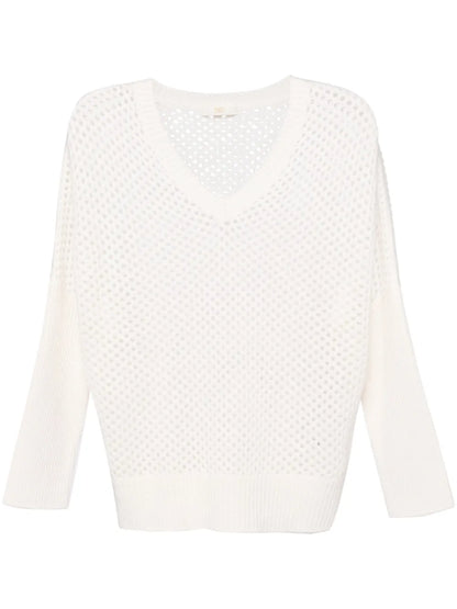 Locri Open-Knit Jumper