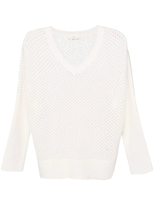 Locri Open-Knit Jumper