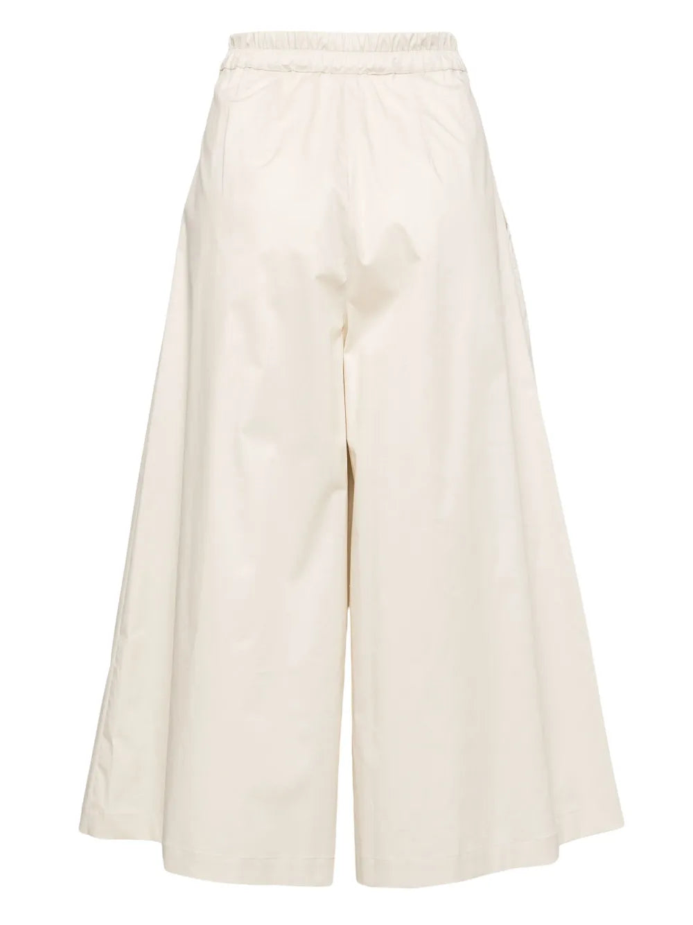 Cropped Wide-Leg Trousers