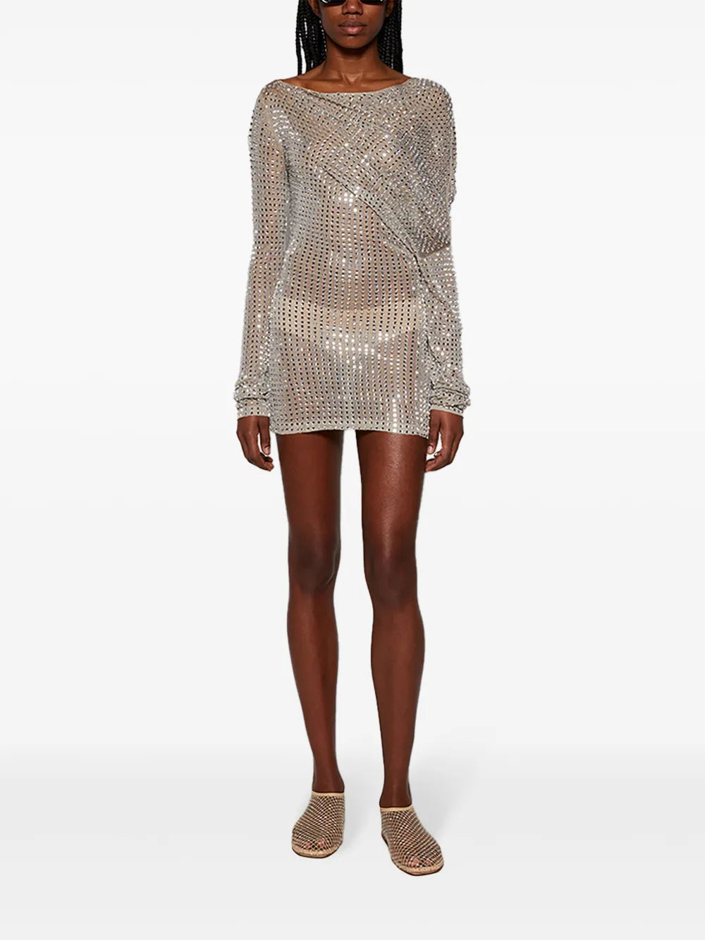 Cristalla Draped Top